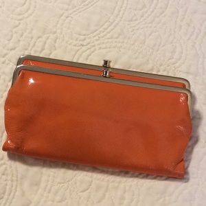 Hobo wallet orange